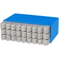 GRAVUREM Schlagbuchstaben-Satz Standard 12 mm