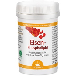 Dr. Jacob's Eisen-Phospholipid Mango Pulver liposomal optimal bioverfügbar vegan