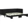 vidaXL Tagesbett 90 x 190 cm Schwarz