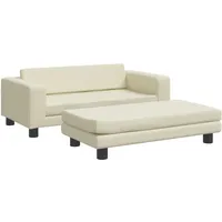 vidaXL, Kinderstuhl + Kindertisch, Maddalena (Kindersofa)
