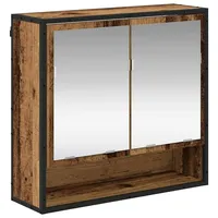 VidaXL Badezimmer-Spiegelschrank Altholz 65 x 20 x 60 cm