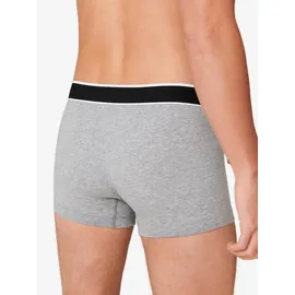 SCHIESSER Retro Boxershorts grau/schwarz XL 9er Pack