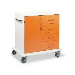 ETERNASOLID MULTICART Multifunktionswagen T22 mit einer Drehtür 92633-OR , Farbe: orange