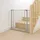 Relaxdays Treppenschutzgitter 82–87 cm Grau