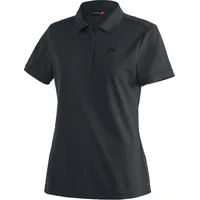Maier Sports Ulrike Kurzarm-poloshirt - Black - L