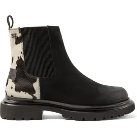 LAZAMANI Boots creme / schwarz, 41