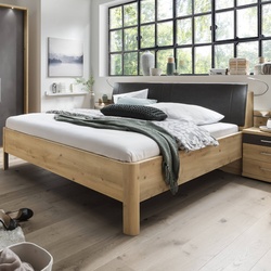 Wiemann Bett Madrid 180 x 200 cm Holzoptik Braun Eiche