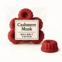 Duftmelt Musk & Cashmere | 5er Set - Duftwachs | Duftkerzen
