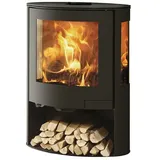 Panadero Kaminofen Baikal Trivision  (6,7 kW, Raumheizvermögen: 200 m3, Material Verkleidung: Stahl, Schwarz Metallic)