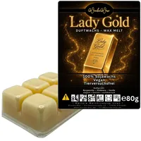 WonderWax Duftwachs WonderWax® Duftwachs 6 Würfel, (Lady Gold), Duftrichtung: Lady Gold