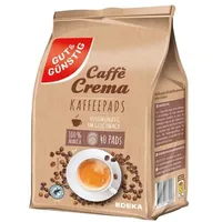 Gut & Günstig 40er-Pack Kaffeepads »Caffe Crema«