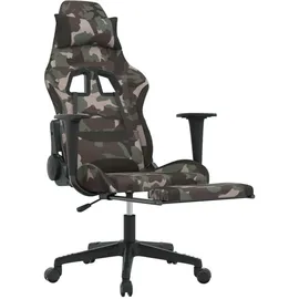 vidaXL Gaming-Stuhl Tarnfarben und Schwarz für PC