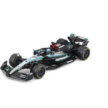 Burago 18-38209R - Formel 1 Rennwagen schwarz/silber 1:43
