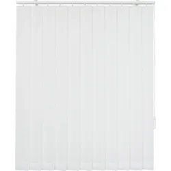 Lamellenvorhang SUNLINES "Montana", weiß, B:225cm H:130cm, Jalousien, Wunschmaß