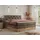 MKS Boxspringbett 160 x 200 cm H4 Braun