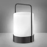 easy! by fhl Akku-Tischleuchte Casoli Kunststoff 12 x 12 x 20 cm 1x LED 0,2 W weiß