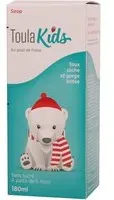 ToulaKids Sirop fraise sans sucre 180 ml