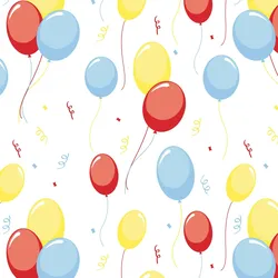Clairefontaine Geschenkpapier Alliance 60g, Rolle 50x0,70m, Luftballons - Mehrfarbig 211949C