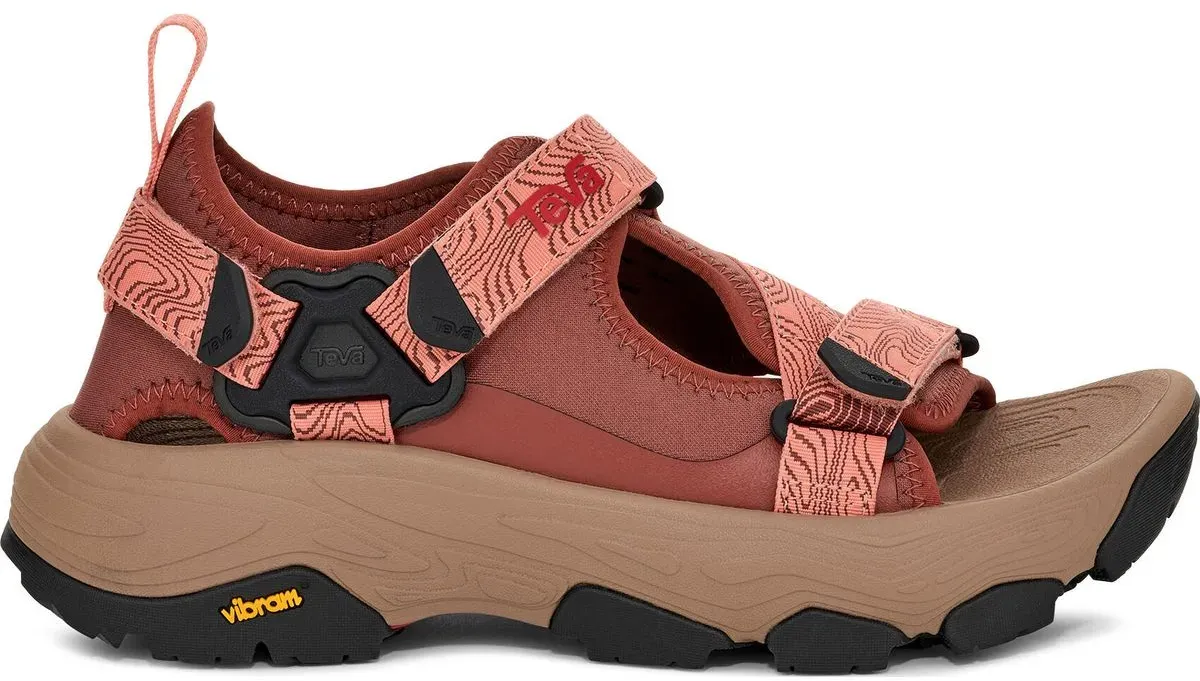 Teva Grandview Max Sandal Women mahagony/ blooming dahlia (MGD) 5