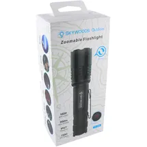 skywoods Taktische Lampe TZL1800 – 1.800 Lumen, 18650 Akku, USB-C