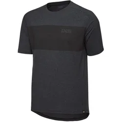 IXS Flow Censored Tech Tee L - Black