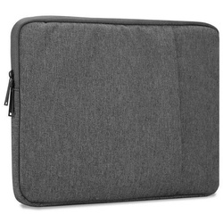 Cadorabo Laptoptasche Laptop / Tablet Tasche 15.6 Zoll, Laptoptasche - Stoff - 15,6 Zoll grau