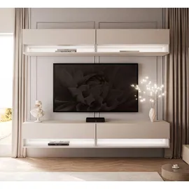 lookway WOHNWAND Calante mit LED-Beleuchtung