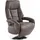 sit&more Launceston Microfaser 74 x 113 x 77 cm grau