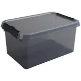SUNWARE Aufbewahrungsbox Comfort Line 30 x 20 x 14,5 cm 1-tlg. grau transparent