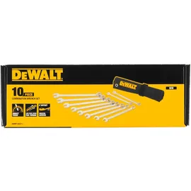 DeWalt Ring-Maulschlüssel Set metrisch 10tlg