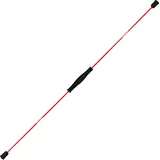 MSPORTS Schwingstab Premium 160 cm – Fitness Swingstick aus Fiberglas für Ganzkörpertraining in Rot oder Blau Swing Stick (Rot)