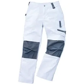 EXCESS Arbeitshose Champ, Gr. 52, weiß/grau