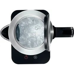 Bosch Haushalt TWK7203 Wasserkocher Edelstahl, Schwarz Fassungsverm?gen: 1.7 l