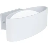 EGLO 98709 CHINOA LED Außen-Wand-/Deckenleuchte 10W Weiss Warmweiss IP54