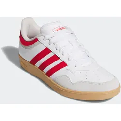 Sneaker ADIDAS SPORTSWEAR "HOOPS 4.0", Gr. 41, cloud weiß, better scarlet, gum 3, Synthetik, sportlich, Schuhe