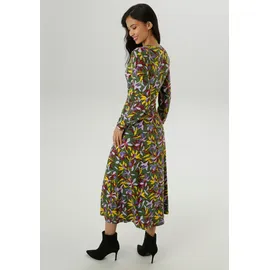 Aniston SELECTED Midikleid Bunt 40