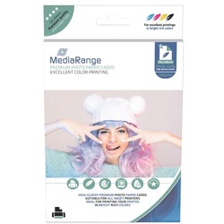 MediaRange Fotopapier-Karten 130 x 180 mm »MRINK114« 220 g/m2 50 Blatt weiß