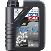 Liqui Moly Motorbike 4T 10W-50 Street | 1 L | Motorrad 4-Takt-Öl | Art.-Nr.: 21725