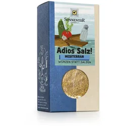 Adios Salz! Gemüsemischung Mediterran bio 50 g – Salzfreie Bio-Gewürzmischung