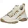 Steve Madden "STEVE MADDEN Sneaker Textil", Damen, Gr. 38, weiß (weiß, beige), Textil, Schuhe Sneaker
