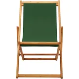 Maison Exclusive - Strandstuhl Klappbar Eukalyptusholz Und Stoff