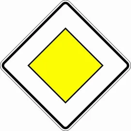 adco schilderfabrik gmbh VKZ.306, 600x600mm Vorfahrtstraße RAL-Gütezeichen Folie RA2