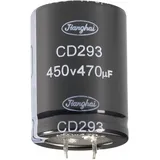 JIANGHAI ECS2WBW471MT6P23550 Elektrolyt-Kondensator SnapIn 10 mm 470 μF 450 V 20 % x H) 35 mm x 50mm 1St.