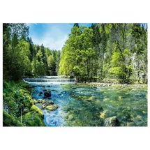 WallArena Fototapete Landschaft 150x105 cm