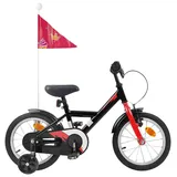 vidaXL Kinderfahrrad 12 Zoll schwarz