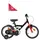 vidaXL Kinderfahrrad 12 Zoll schwarz