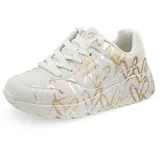 SKECHERS Uno Lite Metallic Love Kinder Beige/Braun/Gold 33