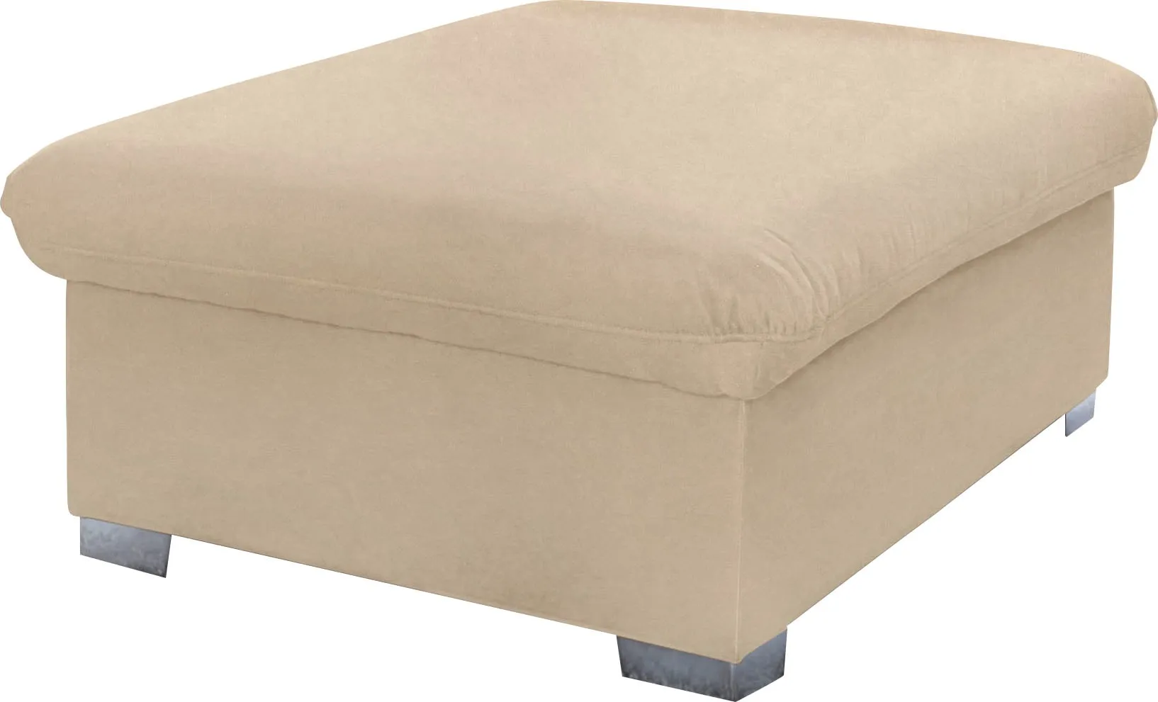 DOMO collection Hocker »Milan«, mit Staufach DOMO collection beige