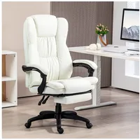 Vinsetto Kunstleder Cremeweiß