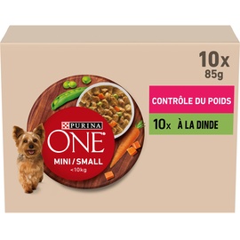 Purina ONE Mini Adult Weight Control Truthahn Hundefutter nass
